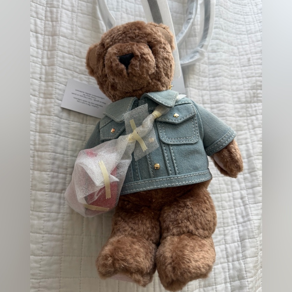 NWT Kate Spade 3-D Teddy Bear Crossbody purse